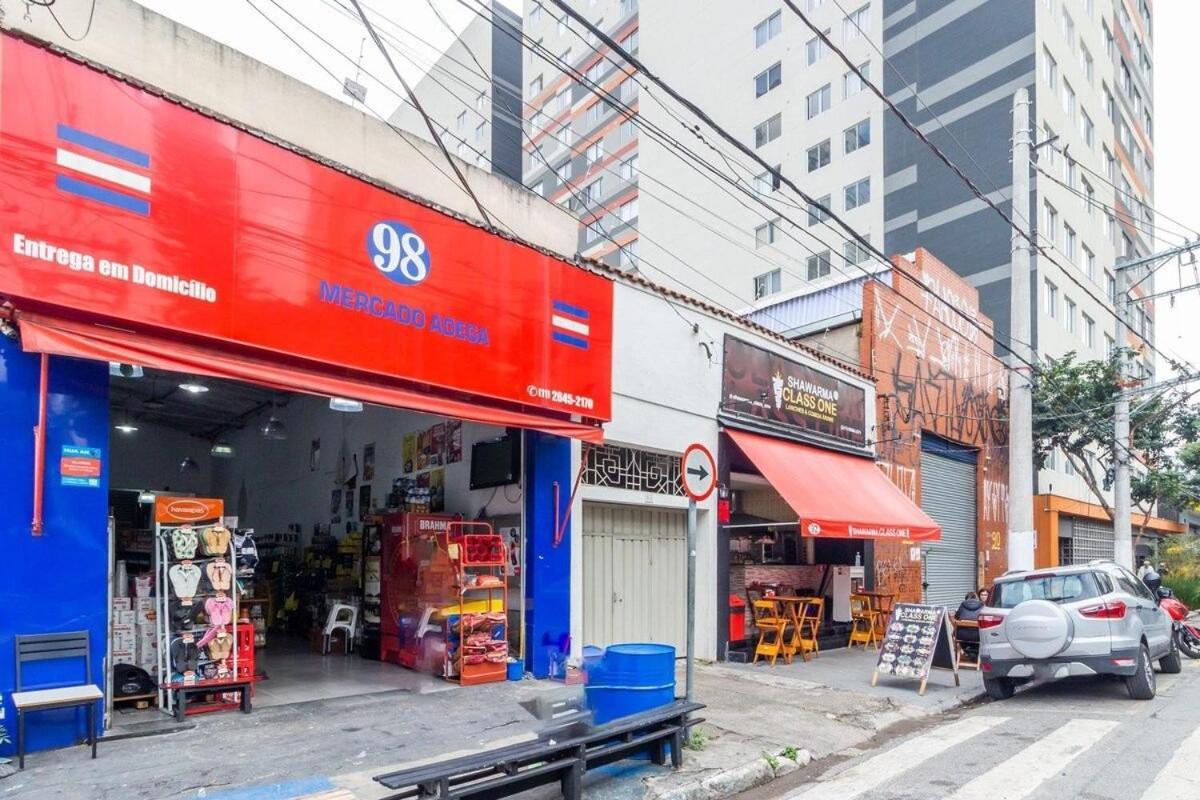 Rubi Studio No Bras Com Piscina - Metro Bras São Paulo Exteriér fotografie