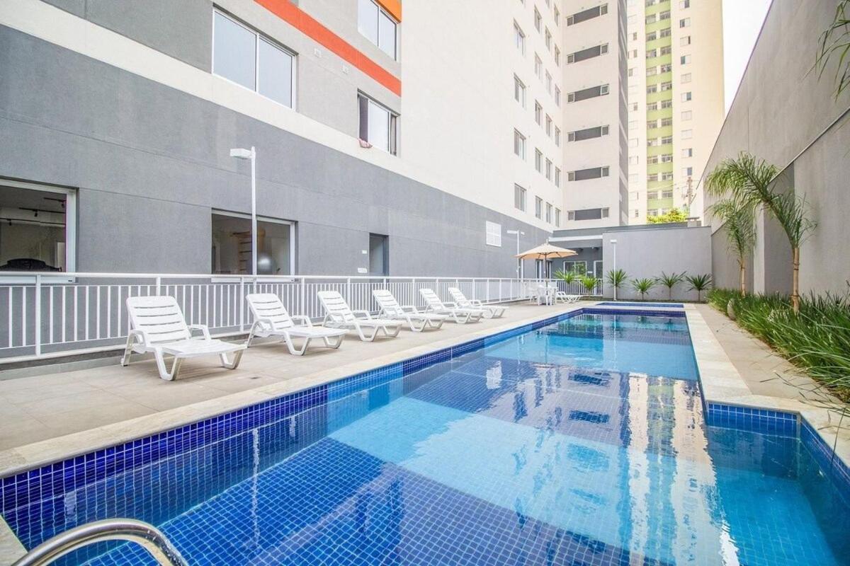 Rubi Studio No Bras Com Piscina - Metro Bras São Paulo Exteriér fotografie